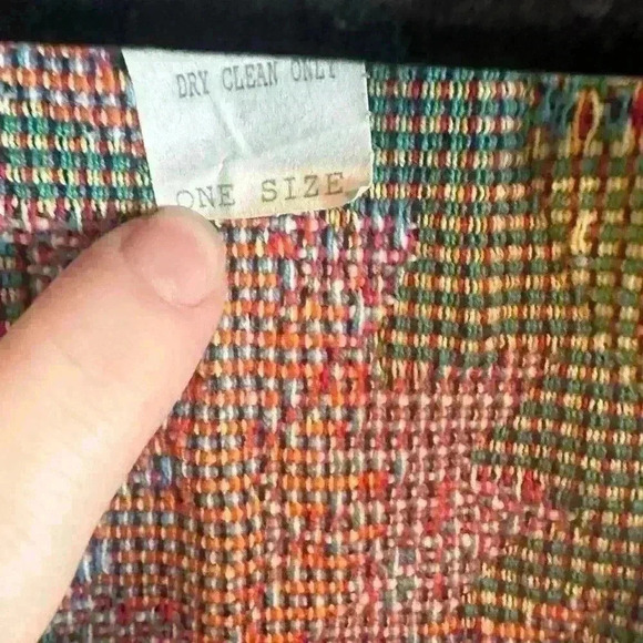 Painted Pony Tapestry Jacket Wine Bottle Grapes Vintage Western Style One Size - Picture 5 of 6